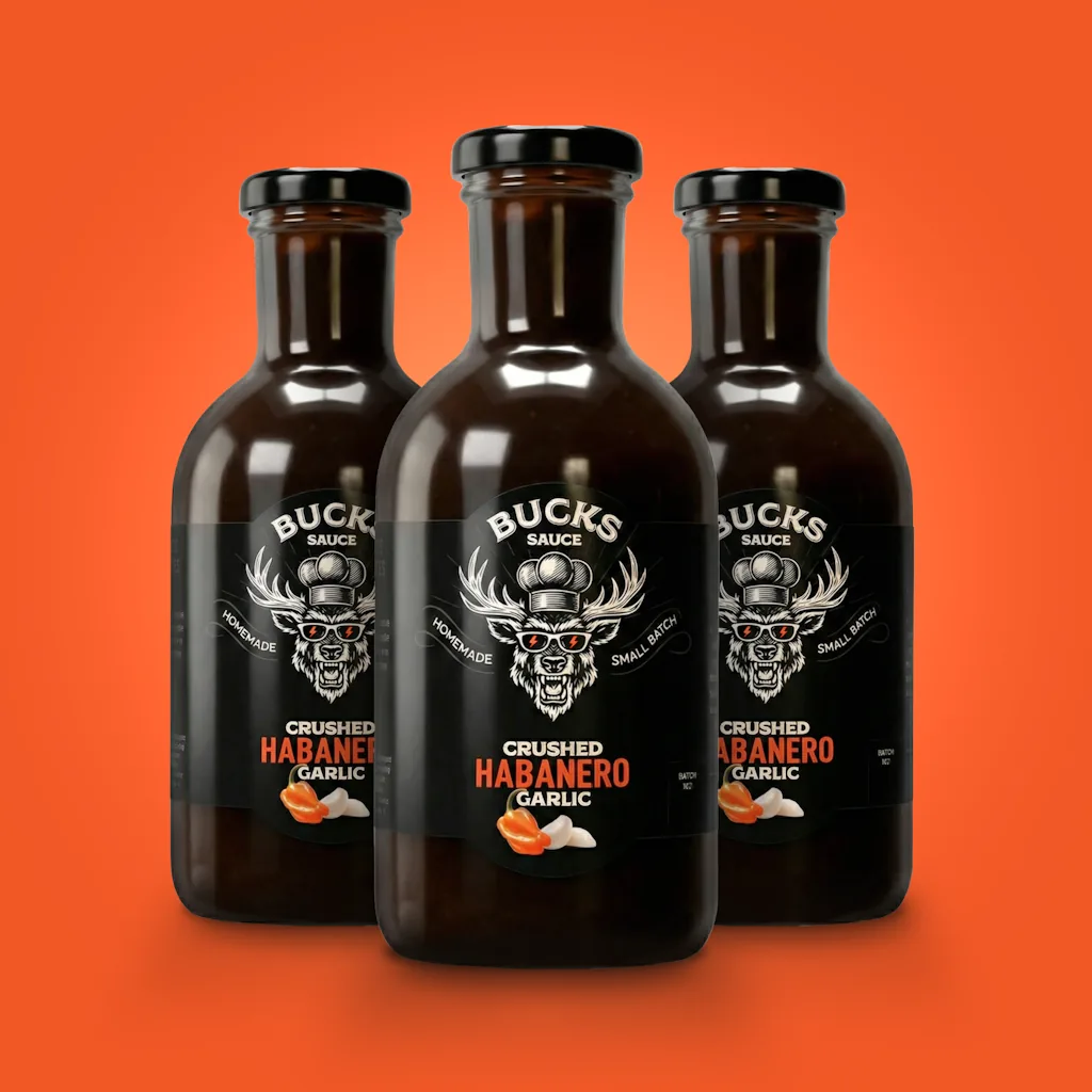 Crushed Habanero Garlic 3 pack